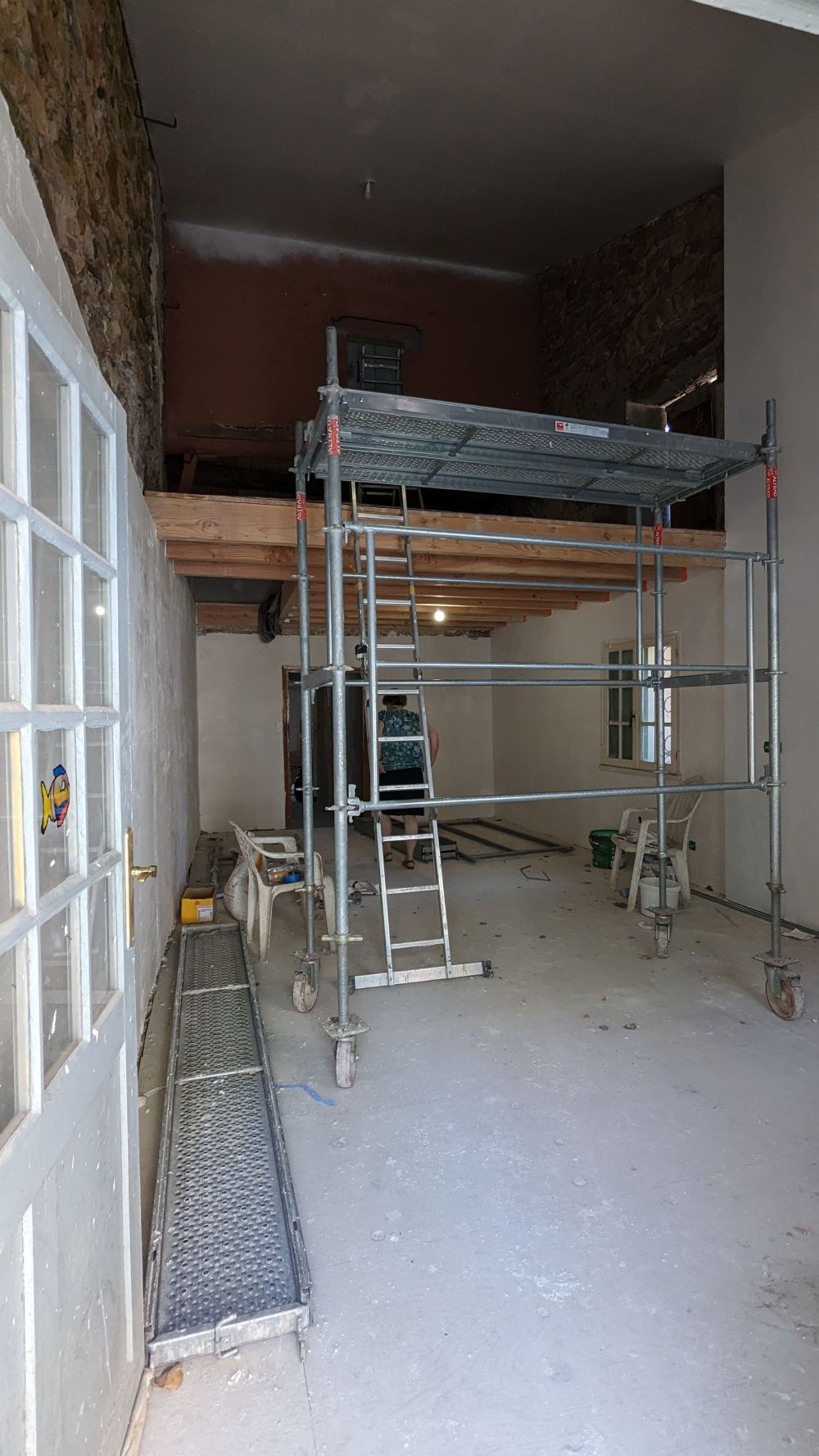 Travaux  Pièce principale