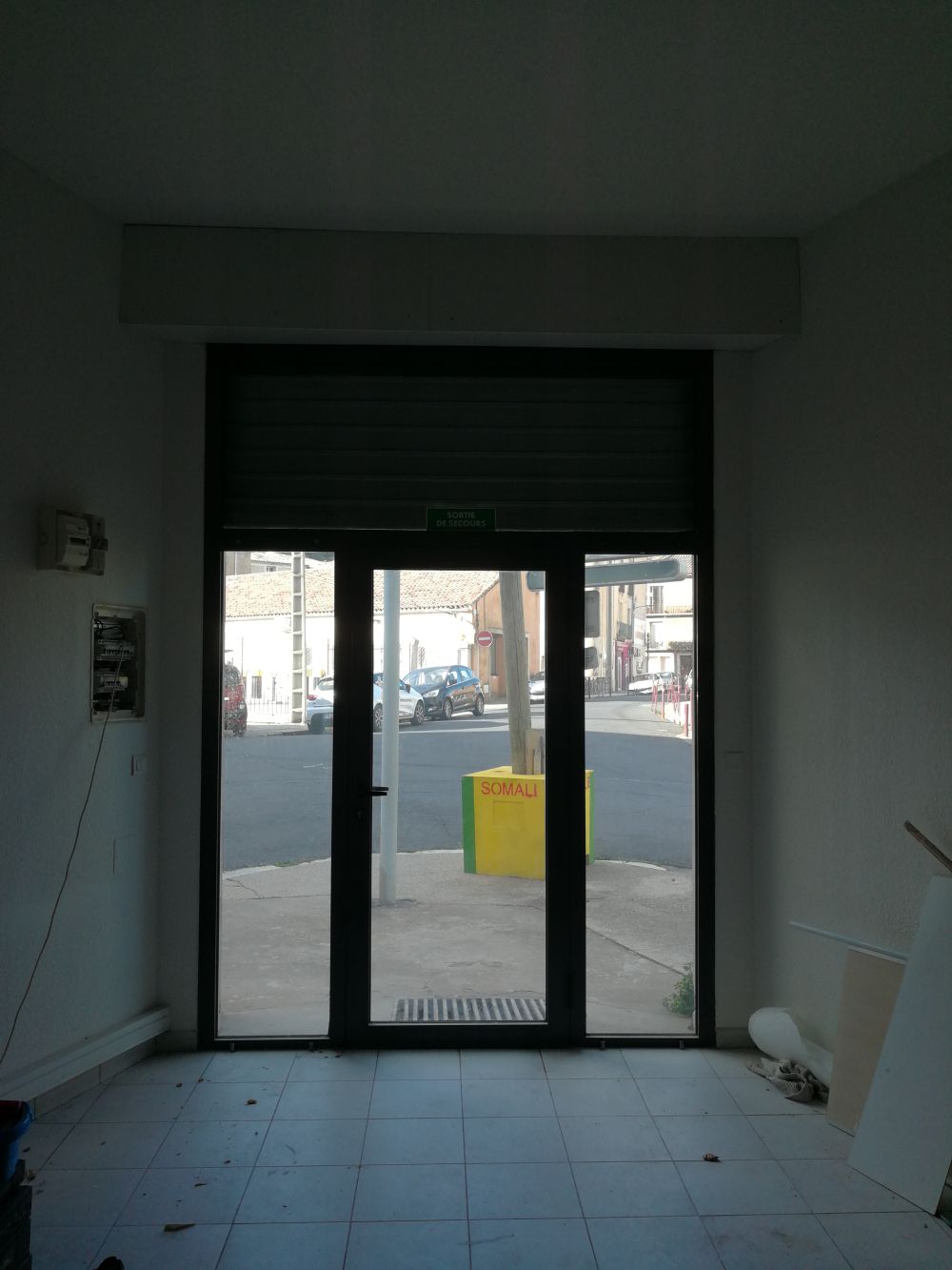 Avant travaux : Entrée Accueil