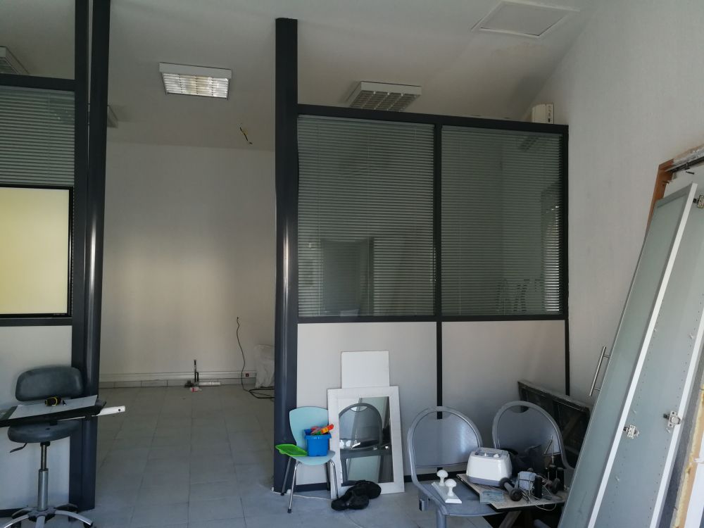 Après travaux : fond de salle