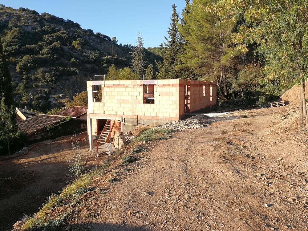 Pendant travaux - Maconnerie